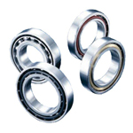 Ball Bearings, Single Row Angular Contact