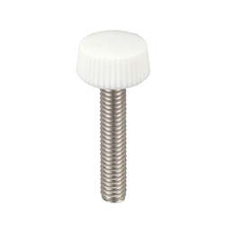 PC (Polycarbonate)/Knurled Stainless Steel Screws, Red, White and Black