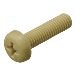 PEEK Pan Head Machine Screws -Inch Size