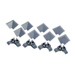 Corner screw set