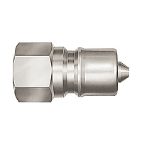 SP-V Cupla , Stainless Steel, FKM, Plug (for Male Thread Mounting)