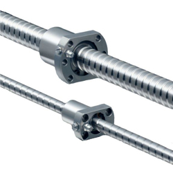 Precision ball screw PSS type (large lead) overall length 1 mm specification, supports shaft edged processing