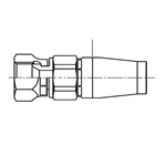 Hydraulic Push One Fitting for Canpaka Type Pipes CE (Dedicated for F3130 Series)