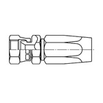 Reusable Type, Parallel Female Thread Union Fitting for Pipe (With 30° Female Seat) E