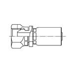 Swage Type Parallel Pipe Female Thread Union Fitting (With 30° Male Sheet) SF