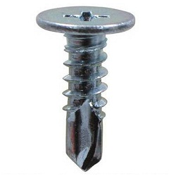 Jack-Point Modified Truss-Head Screw Screw (Thin Washer Head)