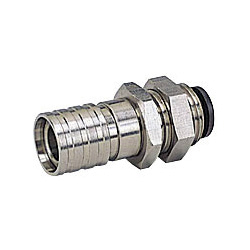 Light Coupling E3/E7 Series Socket Bulkhead Straight