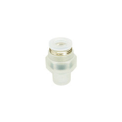 PP Type Tube Fitting for Clean Environment, Straight