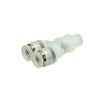 Tube Fitting PP Type Branch Y for Clean Environments PPX12-03F