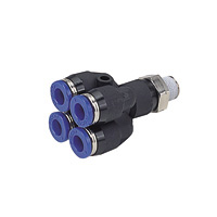 Corrosion-Proof SUS304 Fitting Branch Duplex wiper