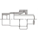 LA Coupling, P-LA Type, Reducing Female Adapter, RAQ