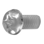 Polycarbonate Phillips Pan Head Screw CSPPNPC-PC-M2-8