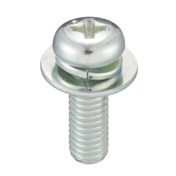 Cross-Head Pan Head Screw SP-3 (Spac + JIS Flat W)