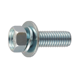 4-Mark Small Hexagon Upset Screw SP-3 (Spac + JIS Flat W)