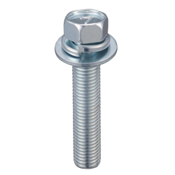 Seven-Mark Small Hex Upset Head Machine Screw P = 3 (SW + JIS Captive W) Fine