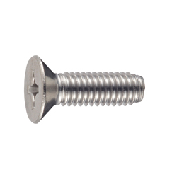 Cross Recessed Flat Head Tapping Screws, 3 Models C-0 Shape