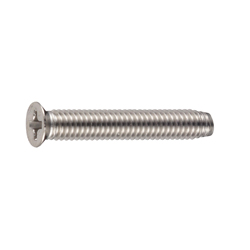 Cross Recessed Small Flat Head Tapping Screws, 3 Models C-0 Shape, D=6