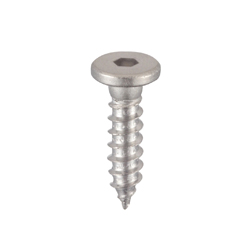 Hex Socket Head Ultra Low-Profile Head Flat Head Tapping Screw, Class 1, Shape A