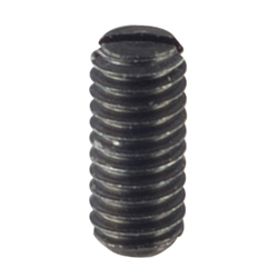 Slotted Set Screw Flat Tip