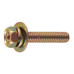 Phillips Head Upset Screw, PD = 3 (SW+Large, Flat W)