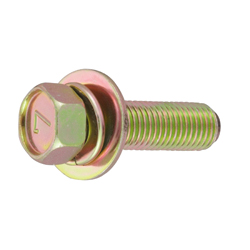 7-Mark Small Hex Upset Screw, SP-3 (Spac + JIS Flat W) Fine