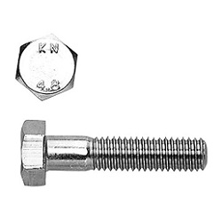 Iron Small Hex Bolt (half threaded screw)