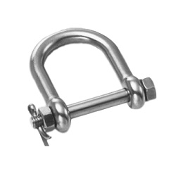 Stainless Steel Ratio Pin Wide Screw Shackle, Mizumoto Machine Mfg. Co., Ltd.