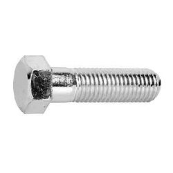 Iron Small Hex Bolt (half threaded screw) (fine P-1.5)