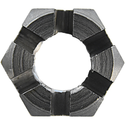 Castellated Nut, Short Type, 1 Type, Fine-Thread