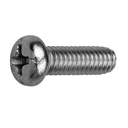 Small Phillips Head Pan Head Screw, Left Threaded