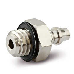 Barb Fitting For Soft Tubes M-5AU-3, -4, -6 Mini Fitting