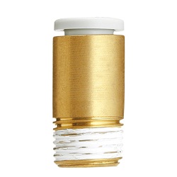 One-Touch Fitting KQ2 Series Hexagon Socket Head Male Connector KQ2S (Sealant / No Sealant)