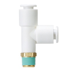 Flame-Retardancy FR Quick-Connect Fitting KR-W2 Series Service Tee Union KRY-W2 KRY08-02SW2-X2