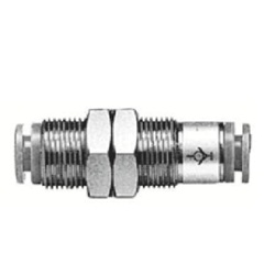 Tube Coupler, KC Series, Union for Bulkhead, KCE