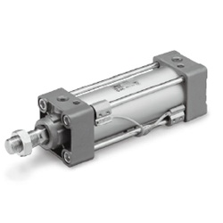 Air Cylinder, Non-Rotating Rod Type, Double Acting, Single Rod MBK Series MBKB50-90Z