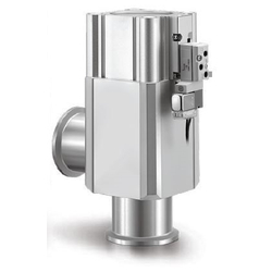 Aluminum High Vacuum Angle Valves, Normally Closed, Bellows Seal, XLAV Series XLAV-16L-2M9//-5L