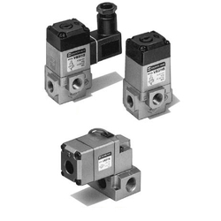 3‑Port Direct Operated Solenoid Valve - Metal Seal VS3115/3110 Series VS3115-014DLP-F