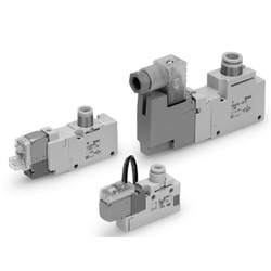 3-Port Solenoid Valve VQZ100/200/300 Series, Single Unit, Body Ported VQZ232R-5M1-C6-F-Q