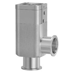 Aluminum High Vacuum Angle Valve, 2-Step Control, Single Acting / Bellows Seal, O-Ring Seal, XLD Series XLD-80D