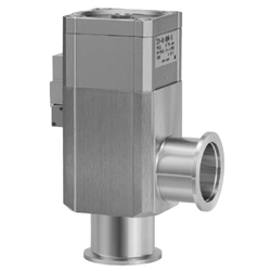 Aluminum High Vacuum Angle Valve, XLDV Series, Air-Operated Type With Solenoid Valve XLDV-40K-M9//-4LZ