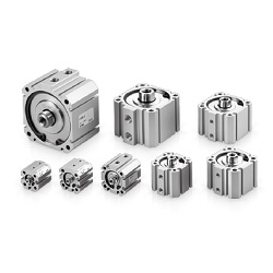 JCQ Series Compact Cylinder, Double Acting, Single Rod JCDQ16-30-M9BWSDPC