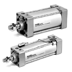 MB□Q Series Air Cylinder, Low Friction Type MDBBQ63-350B-F5BAL