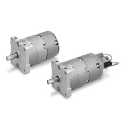 Free Mount Type Rotary Actuator With Angle Adjuster, Vane Type, CRBU2WU Series CDRBU2JU20-100DZ-R73C