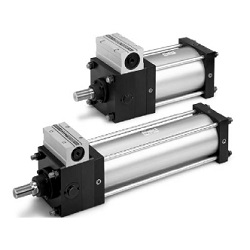 CLS Series Cylinder With Lock, Double Acting, Single Rod CLSFF160TN-150