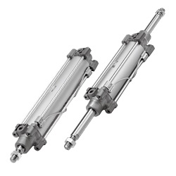 ISO Standard (15552) Compliant Air Cylinder, Standard Type, Double Acting, Single Rod, Double Rod C96 Series 