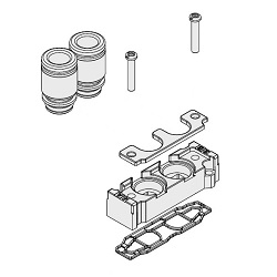 5-Port Solenoid Valve, Plug-in, SY3000/5000/7000 Series, Valve Replacement Parts