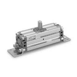 Rotary Actuator, Rack and Pinion Type, Clean Series 11-CRA1-Z Series 11-CDRA1BS30-180Z-A93