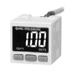 2-Color Display Digital Pressure Sensor Controller Clean Series 10-PSE300 Series