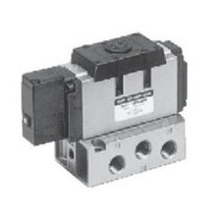 CSA Standard Compliant, 5-Port Solenoid Valve, Pilot Operated, Metal Seal, VFS4000