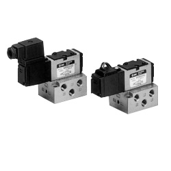 CSA Standard Compliant 5-Port Solenoid Valve, Pilot Operated, Elastic Material Seal, VFR2000